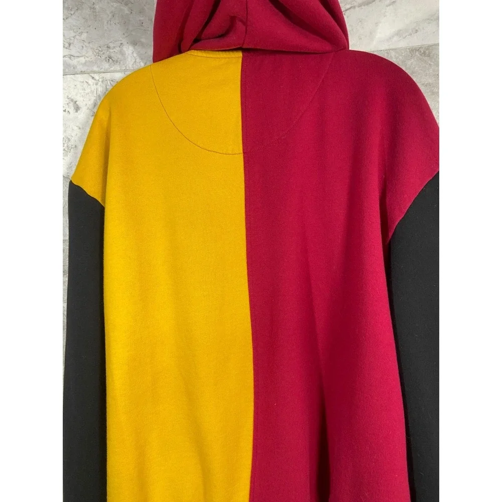 Harry Potter Gryffindor Wizarding World Hoodie Full Zip Red Yellow Black XL Y2K - Picture 6 of 11